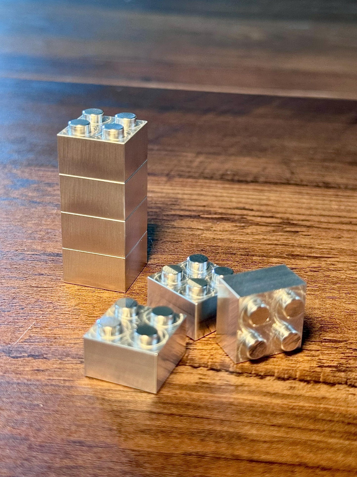 Aluminum Metal Brick - 2X2
