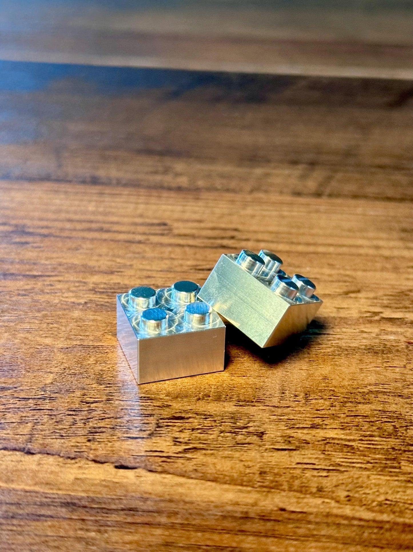 Aluminum Metal Brick - 2X2