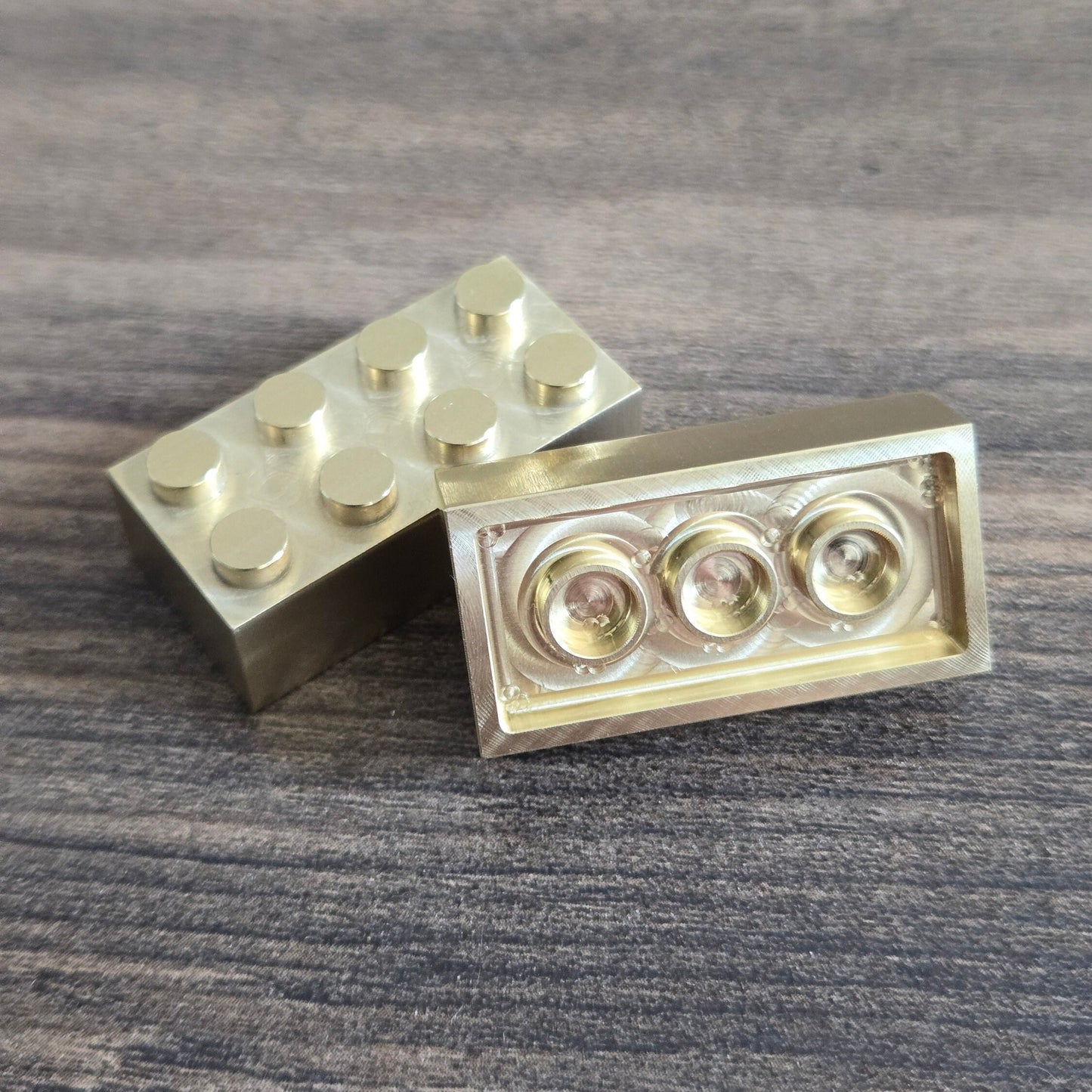 Brass Metal Brick - 2X4