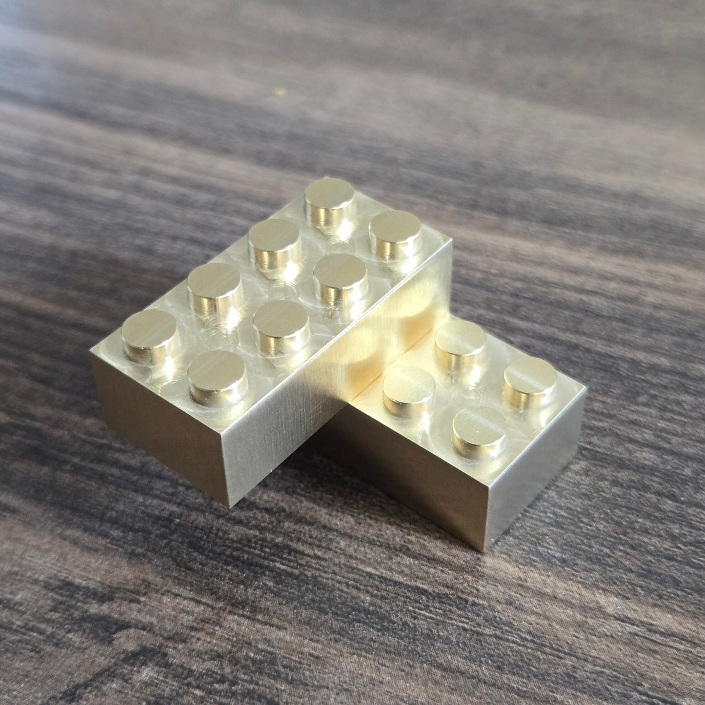 Brass Metal Brick - 2X4