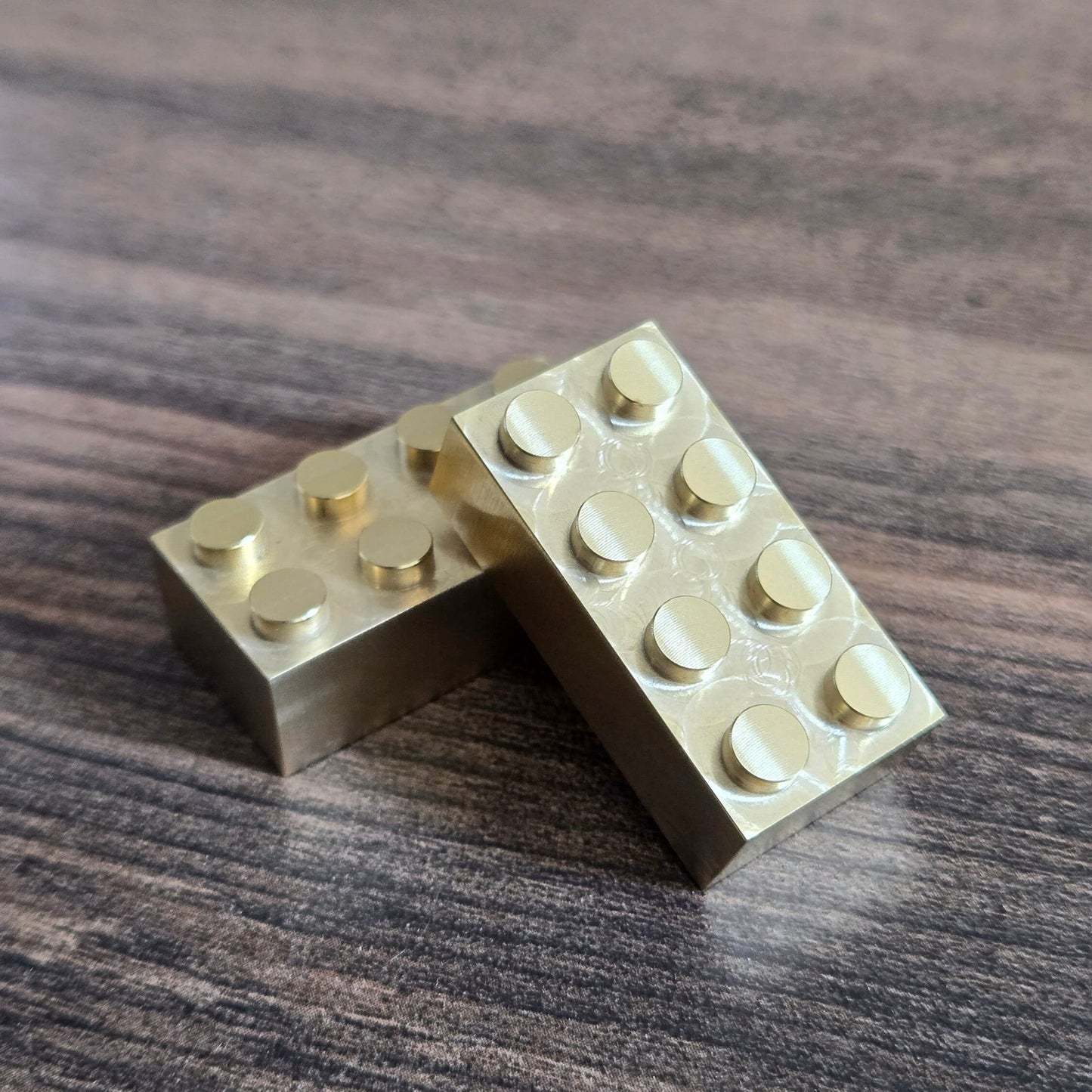 Brass Metal Brick - 2X4
