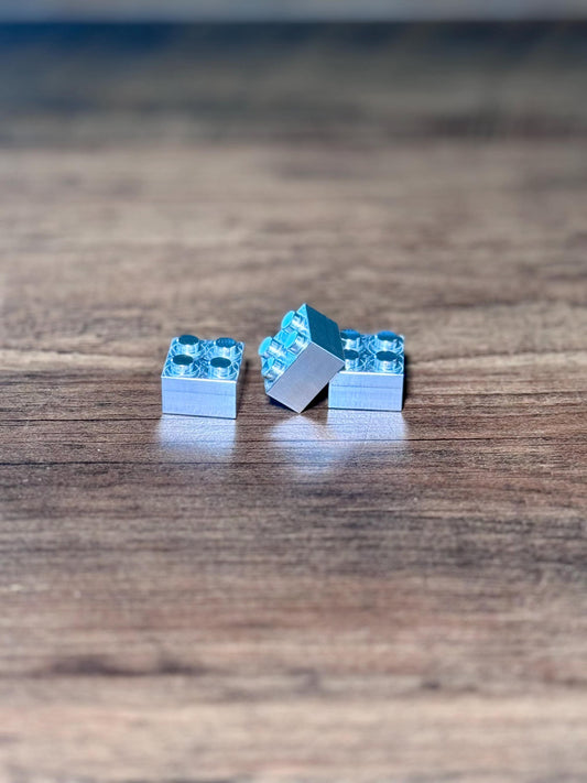 Aluminum Metal Brick - 2X2