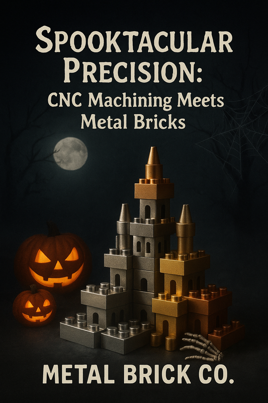 Spooktacular Precision: CNC Machining Meets Metal Bricks This Halloween
