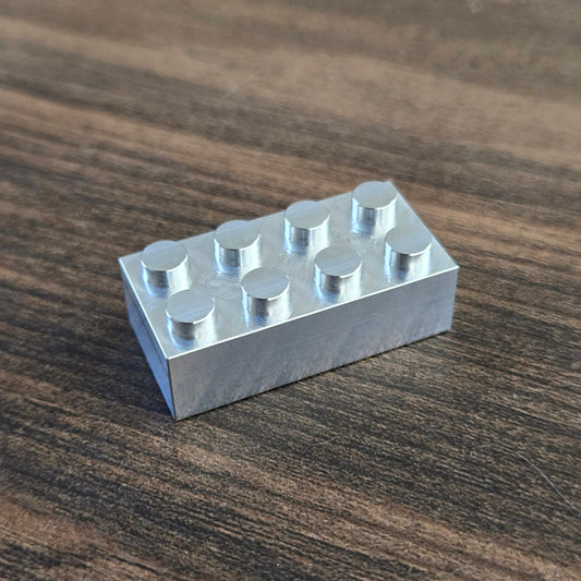 Aluminum Metal Brick 2X4