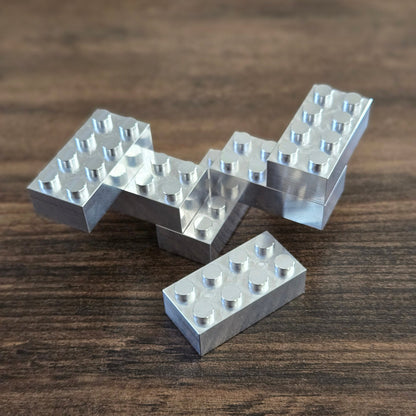 Aluminum Metal Brick 2X4