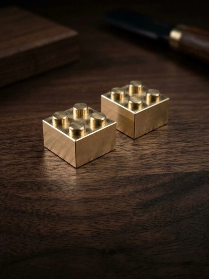 The Solid Brass Billet – 2x2 Micro