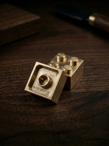 The Solid Brass Billet – 2x2 Micro