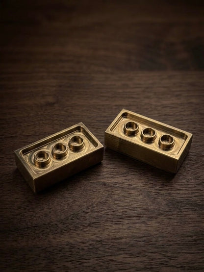 The Solid Brass Billet – 2x4 Edition