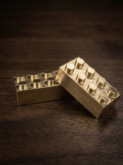 The Solid Brass Billet – 2x4 Edition