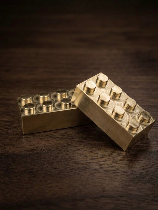 The Solid Brass Billet – 2x4 Edition