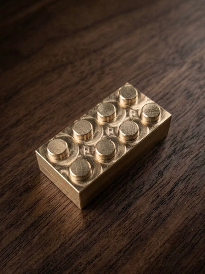 The Solid Brass Billet – 2x4 Edition