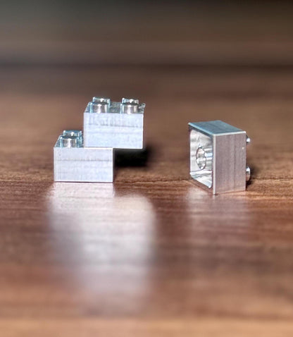 Aluminum Metal Brick - 2X2